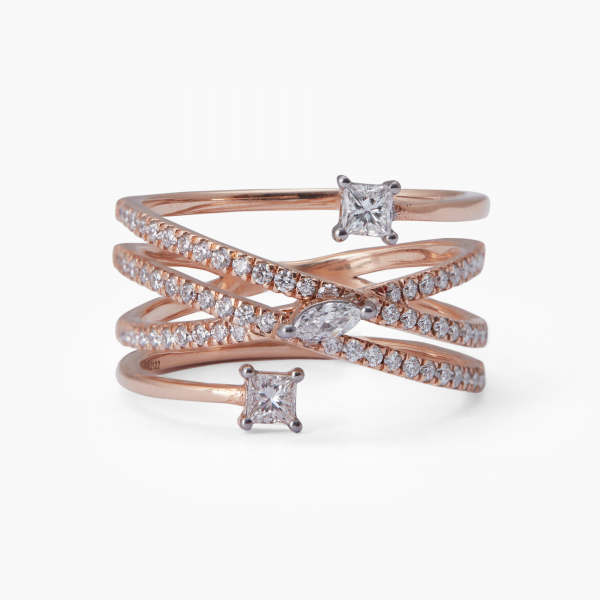 Classic Wrap Diamond Ring