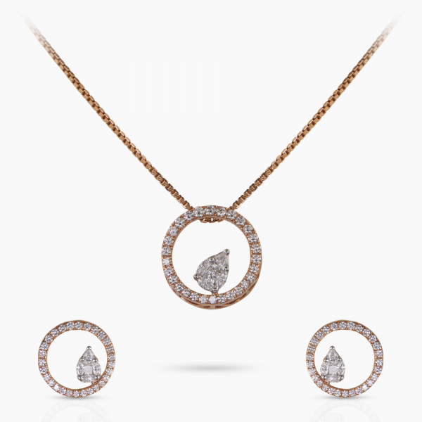 Circlet Charm Pendant set