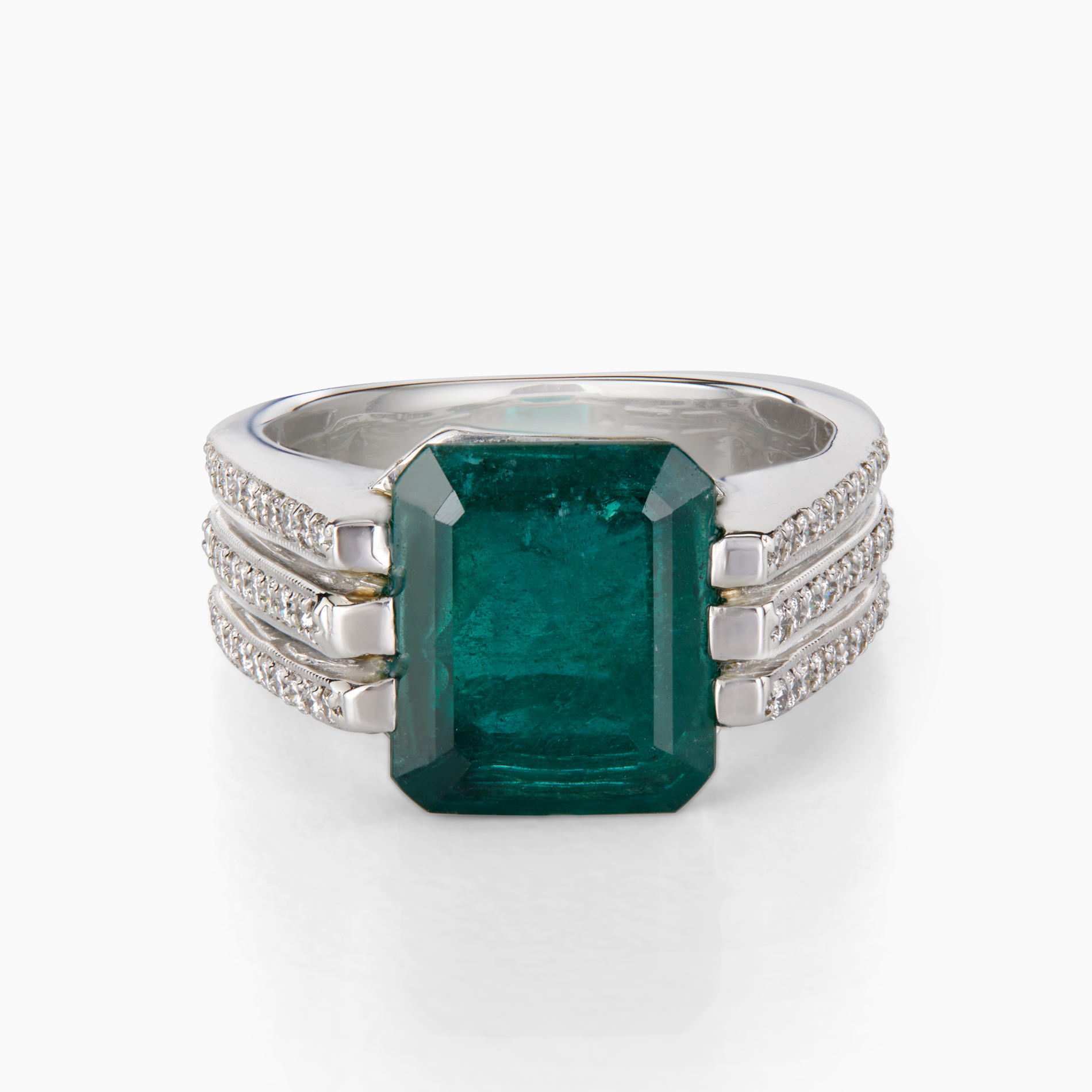 Signature Emerald Cocktail Ring