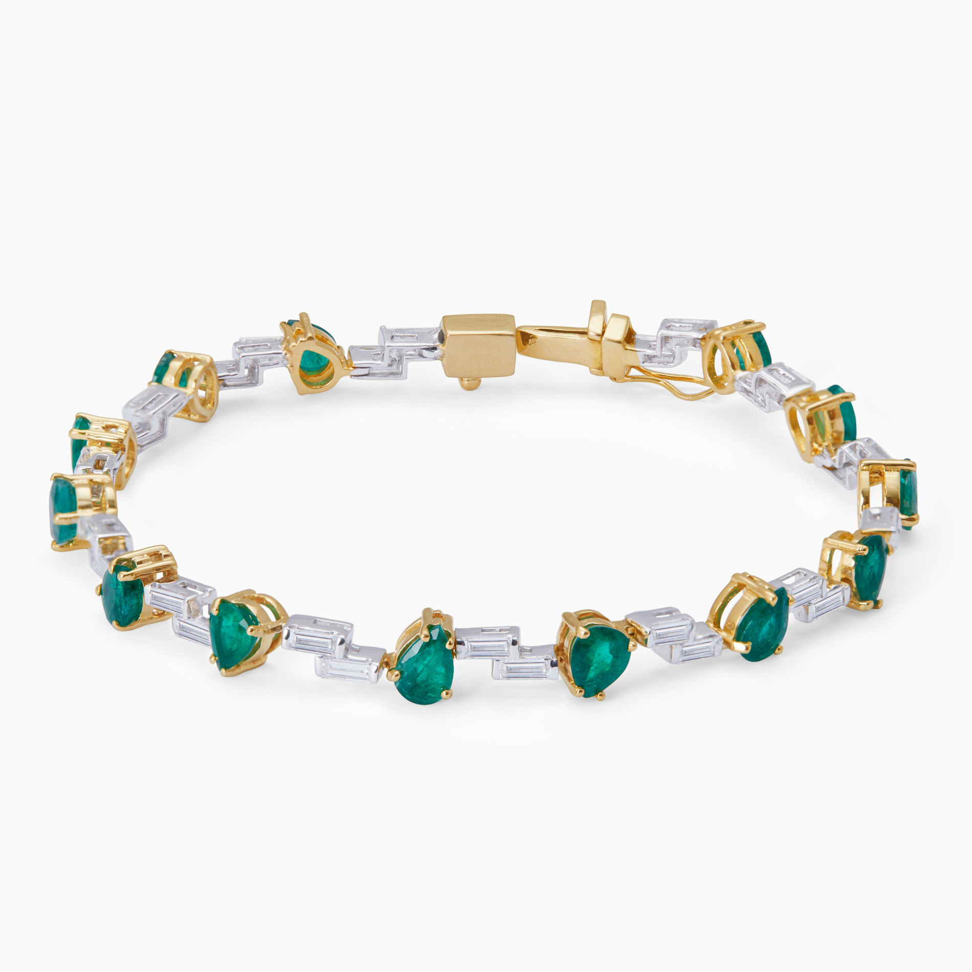 Emerald Tiara Bracelet