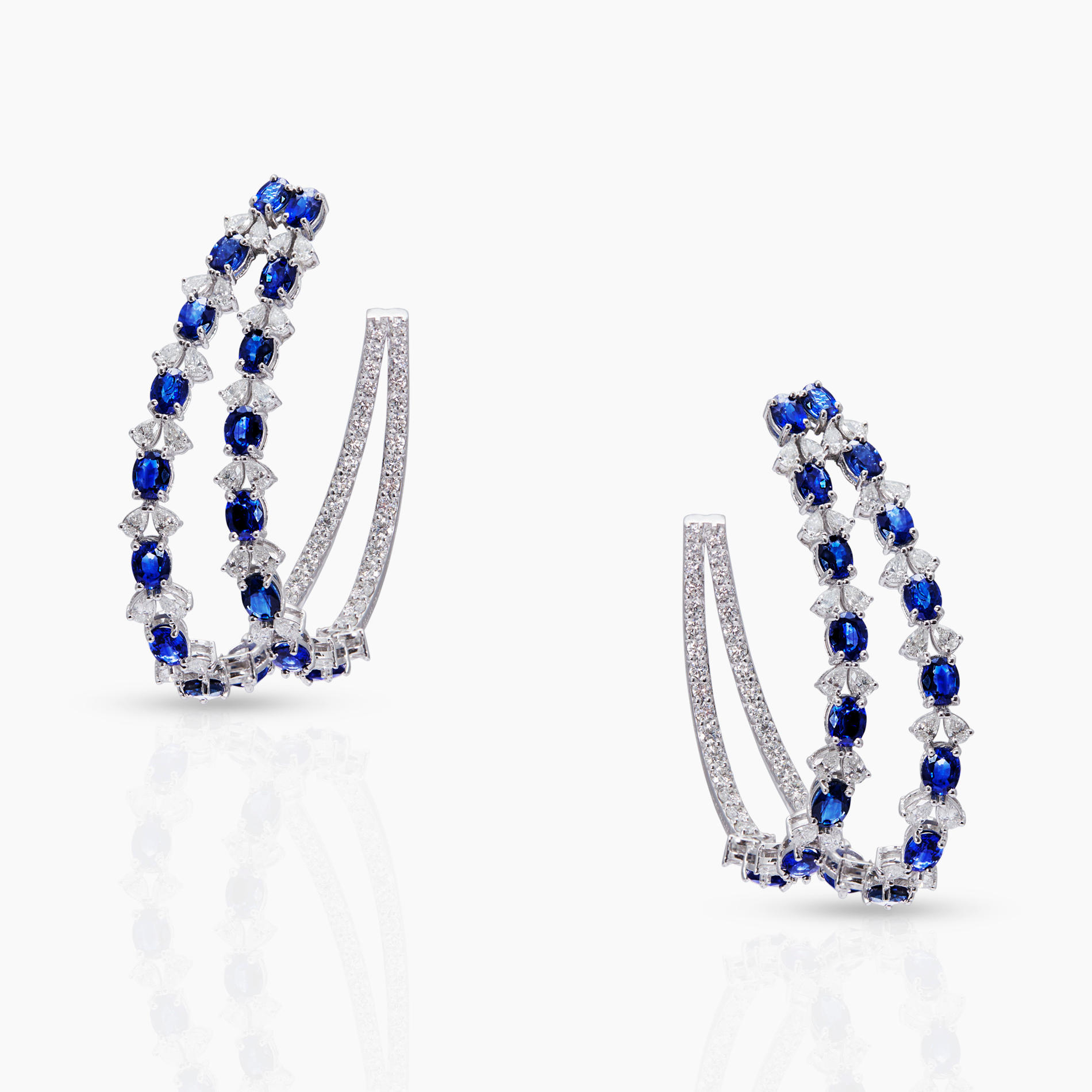 Contemporary Inside Out Diamond Balis
