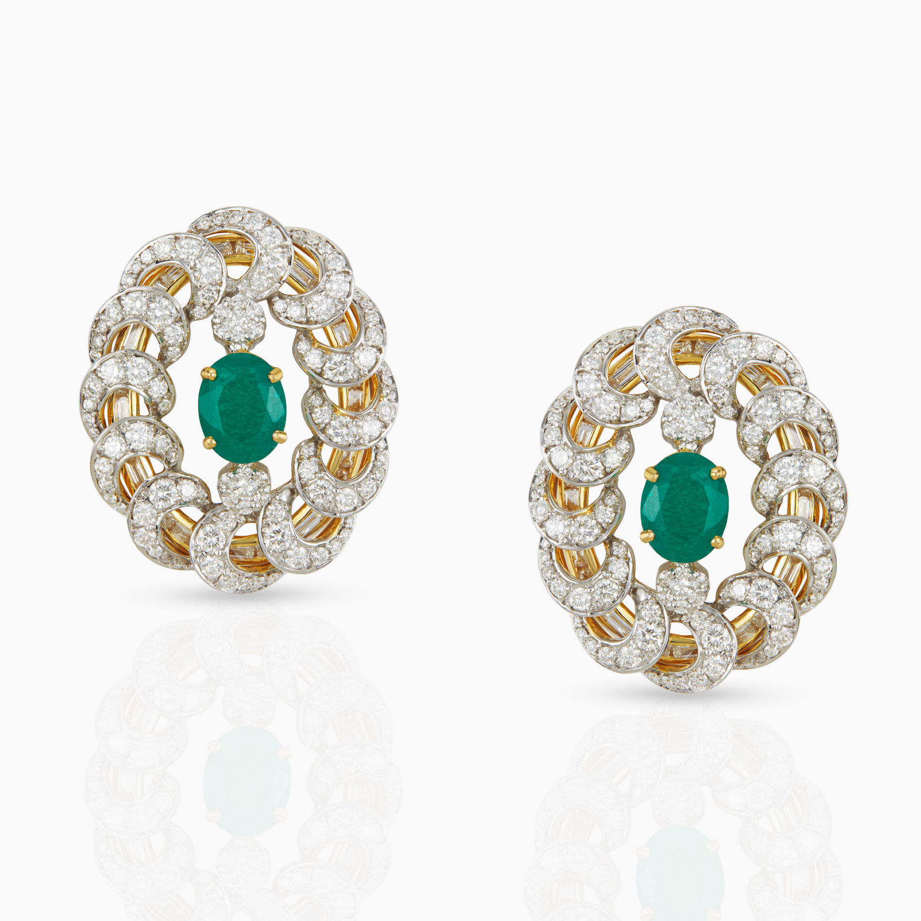Inside Out Concentric Earrings
