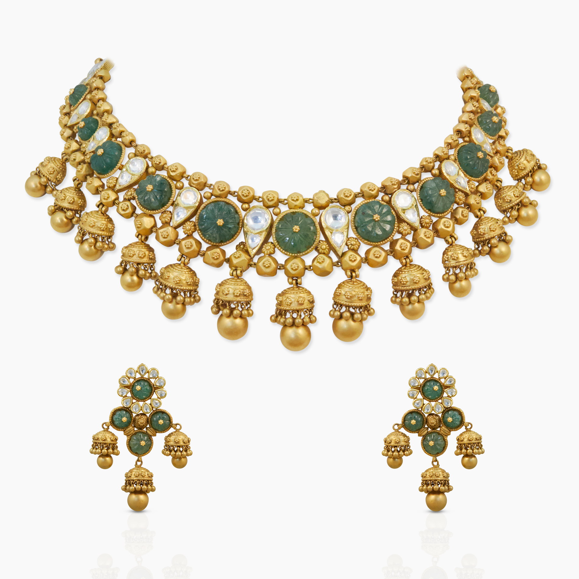 Golden Eden Necklace Set