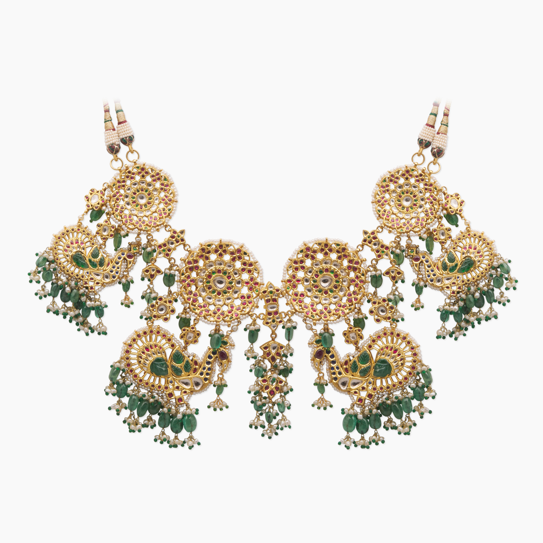 Bold Peackcok Neckset