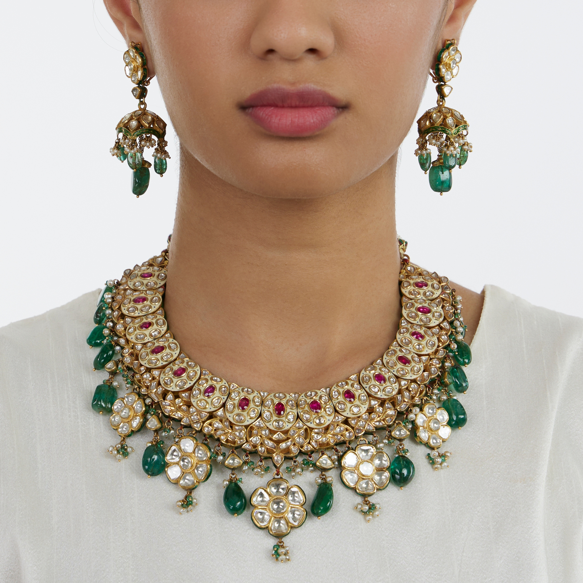 Royal Polki Neckset
