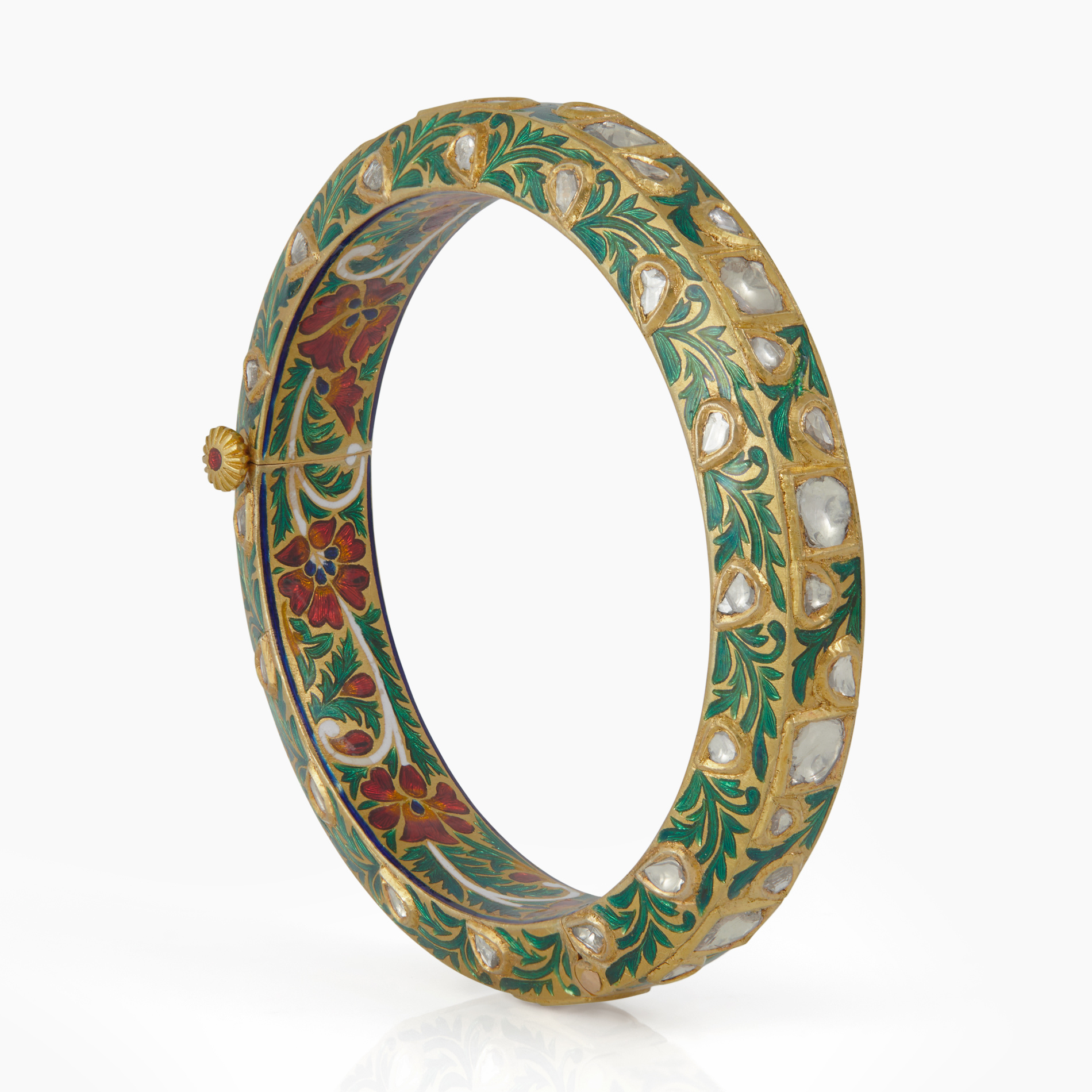 Ethereal Green Bangles