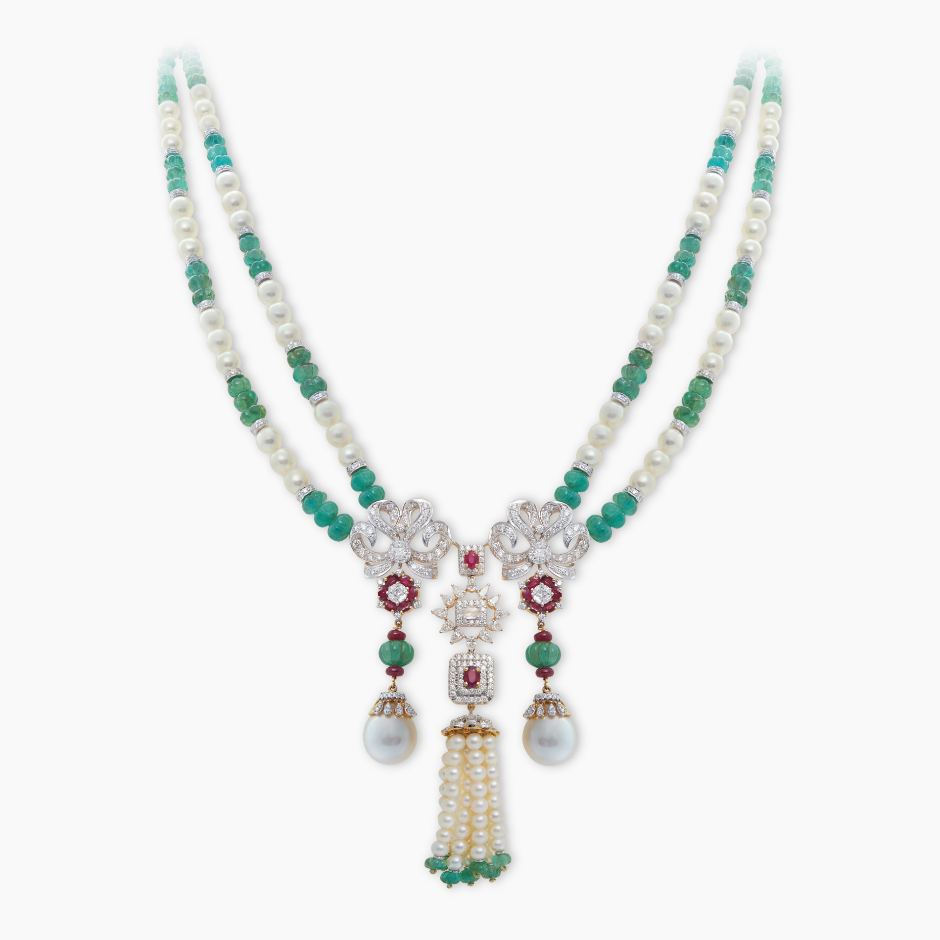 Regal Emerald Necklace