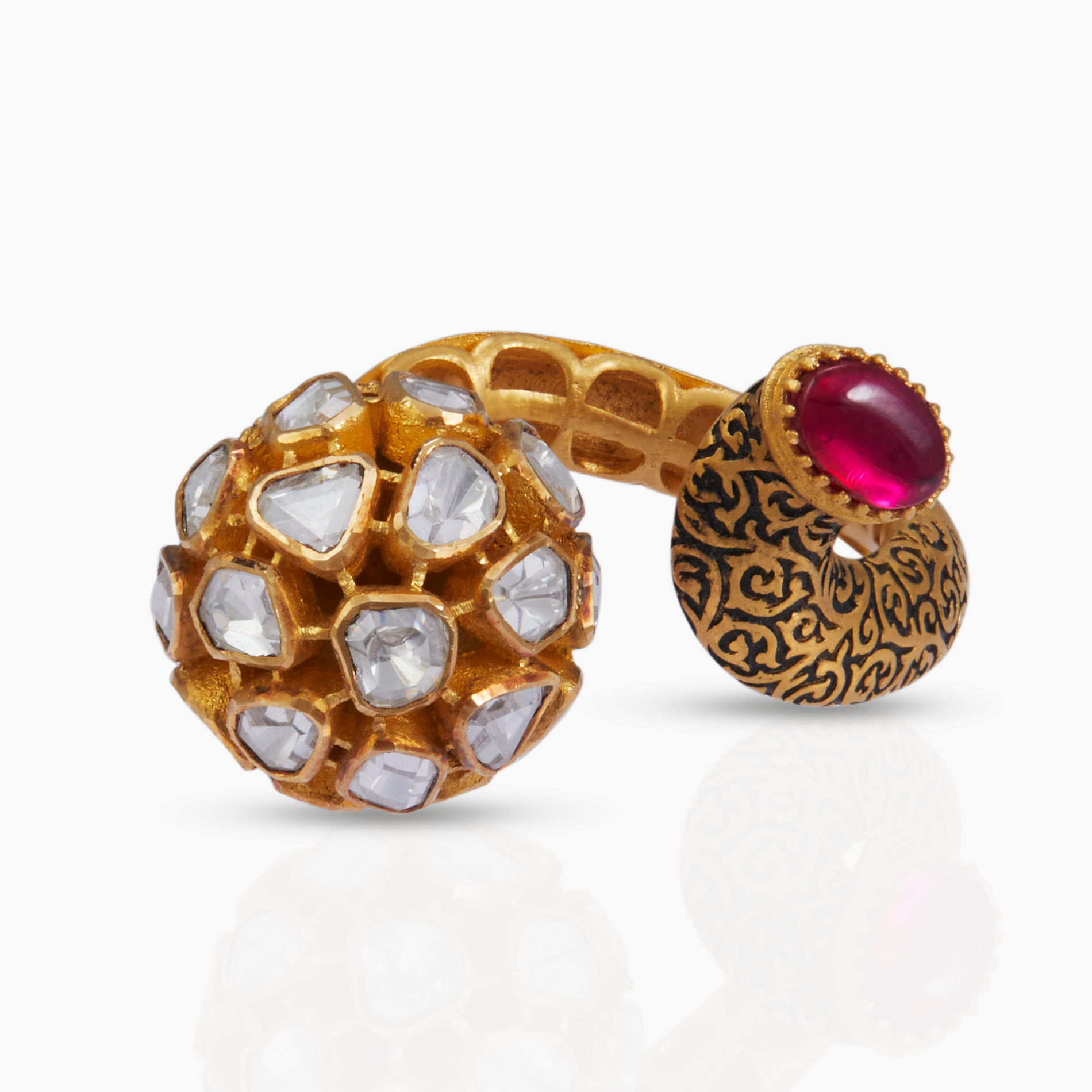 Twisted Regal Ring