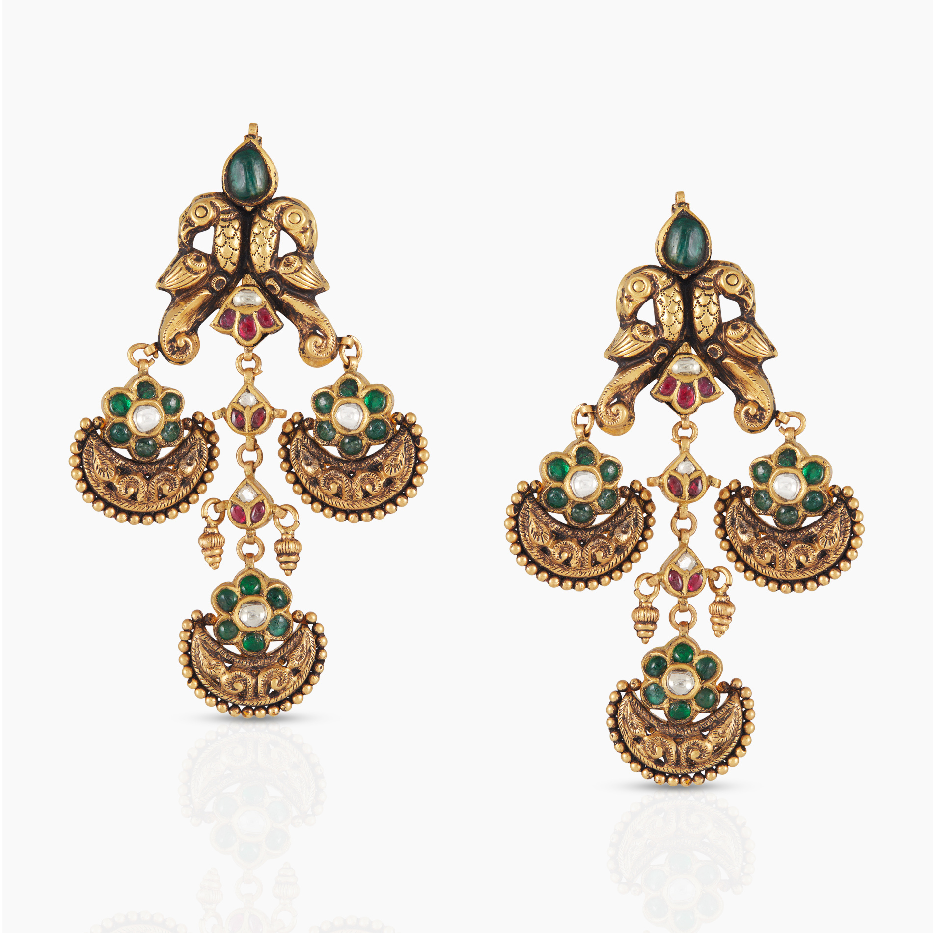 Golden Monarchy Earring