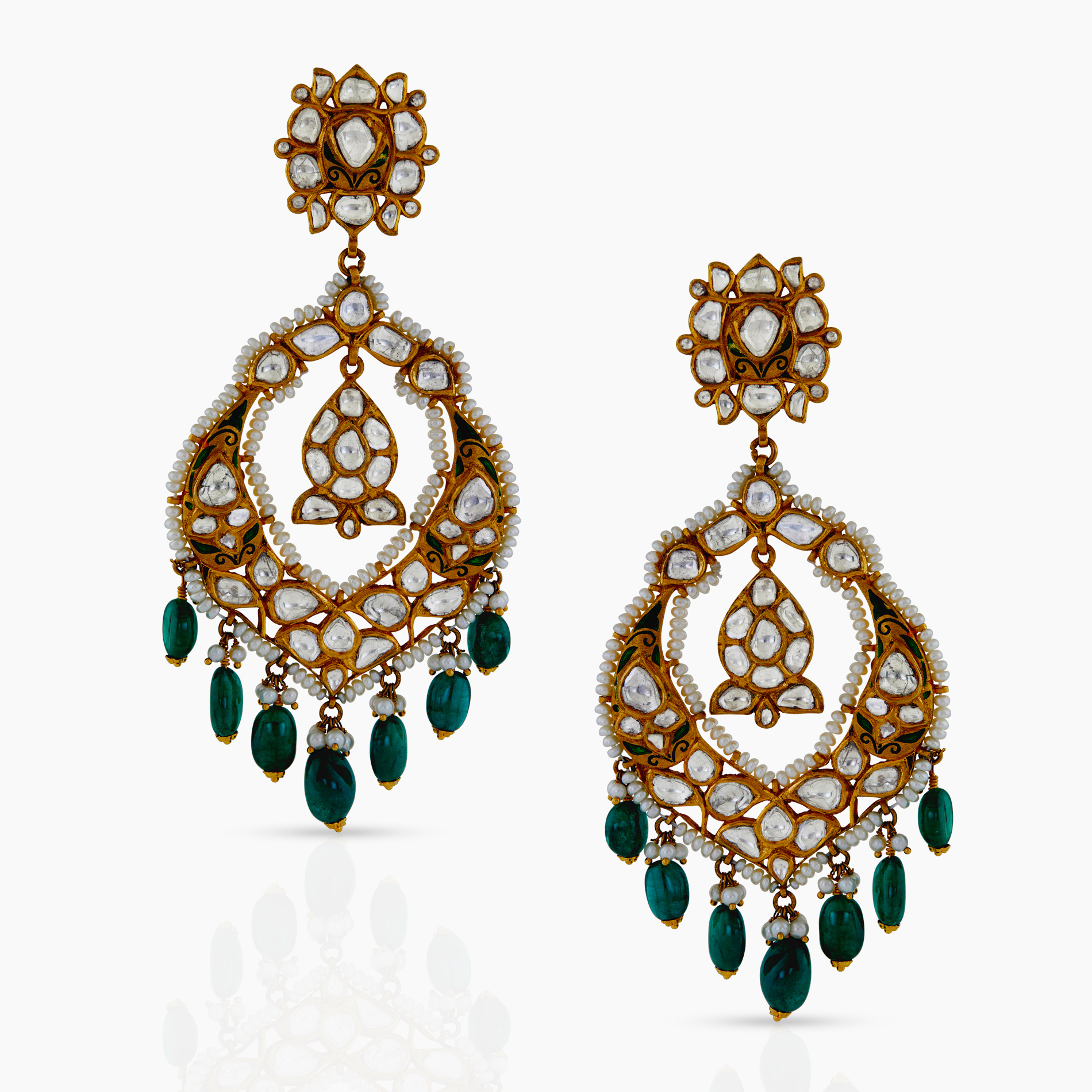Emerald Chandbali