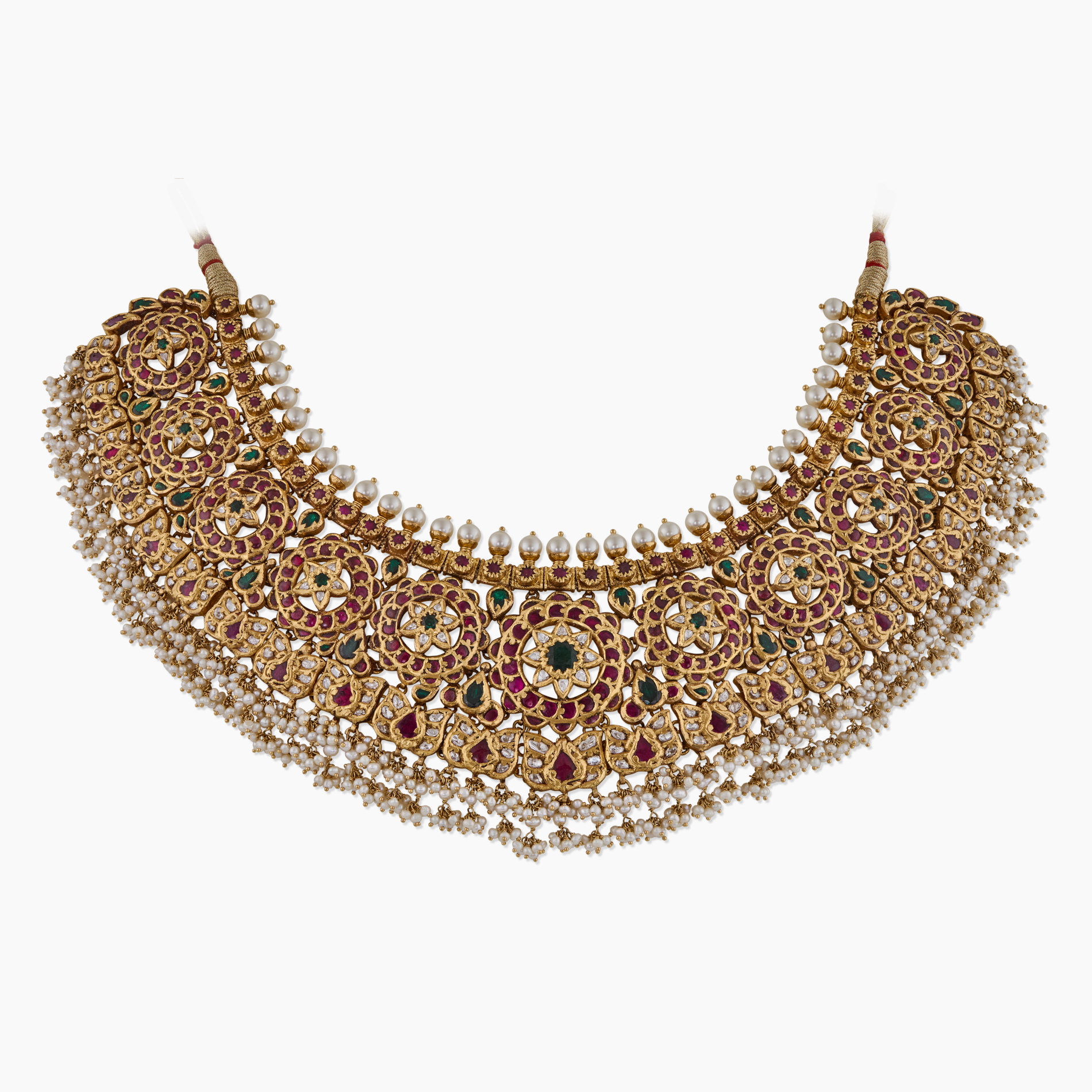 Flower Round Choker