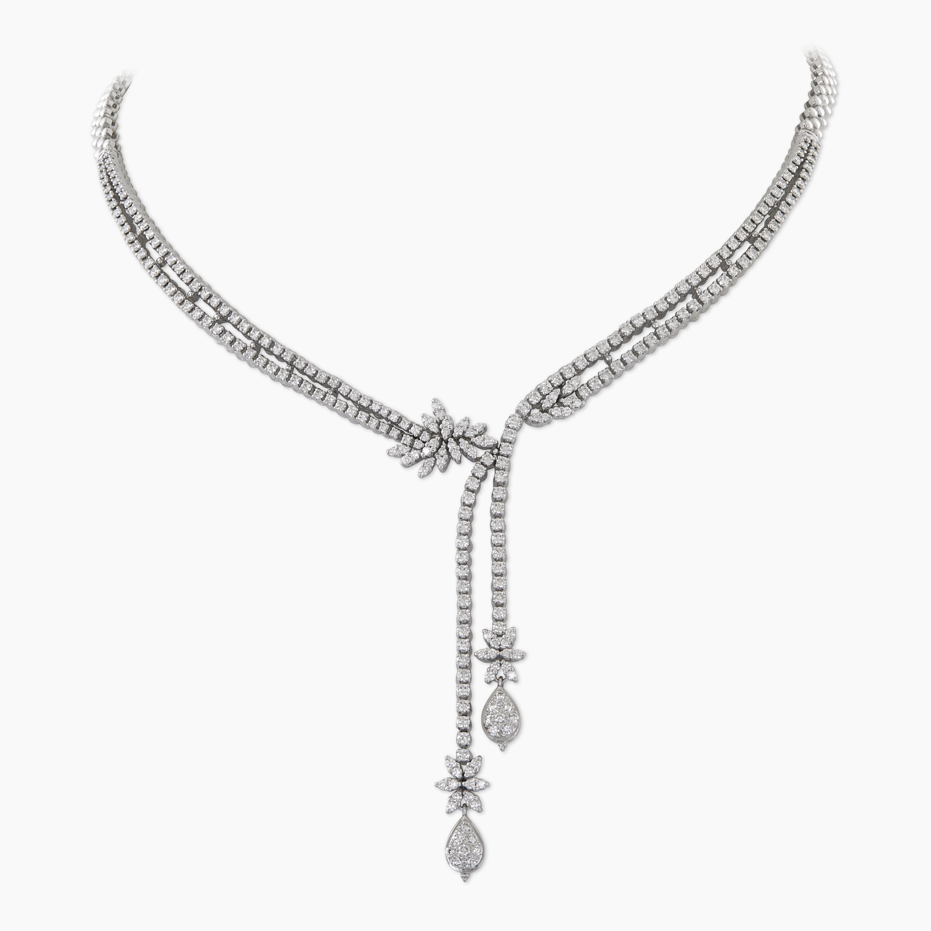 White Neckline