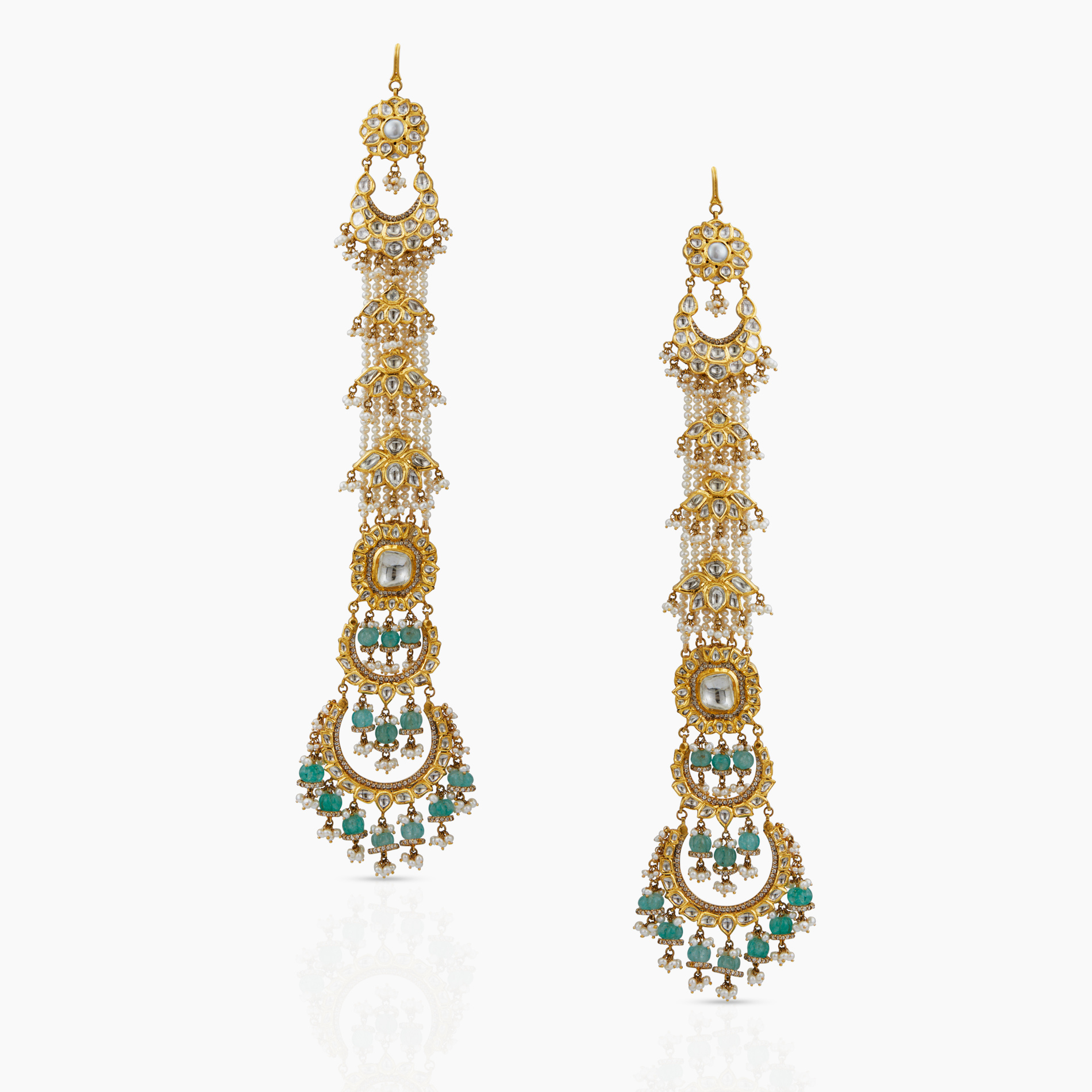Overthetop Jadau Earrings