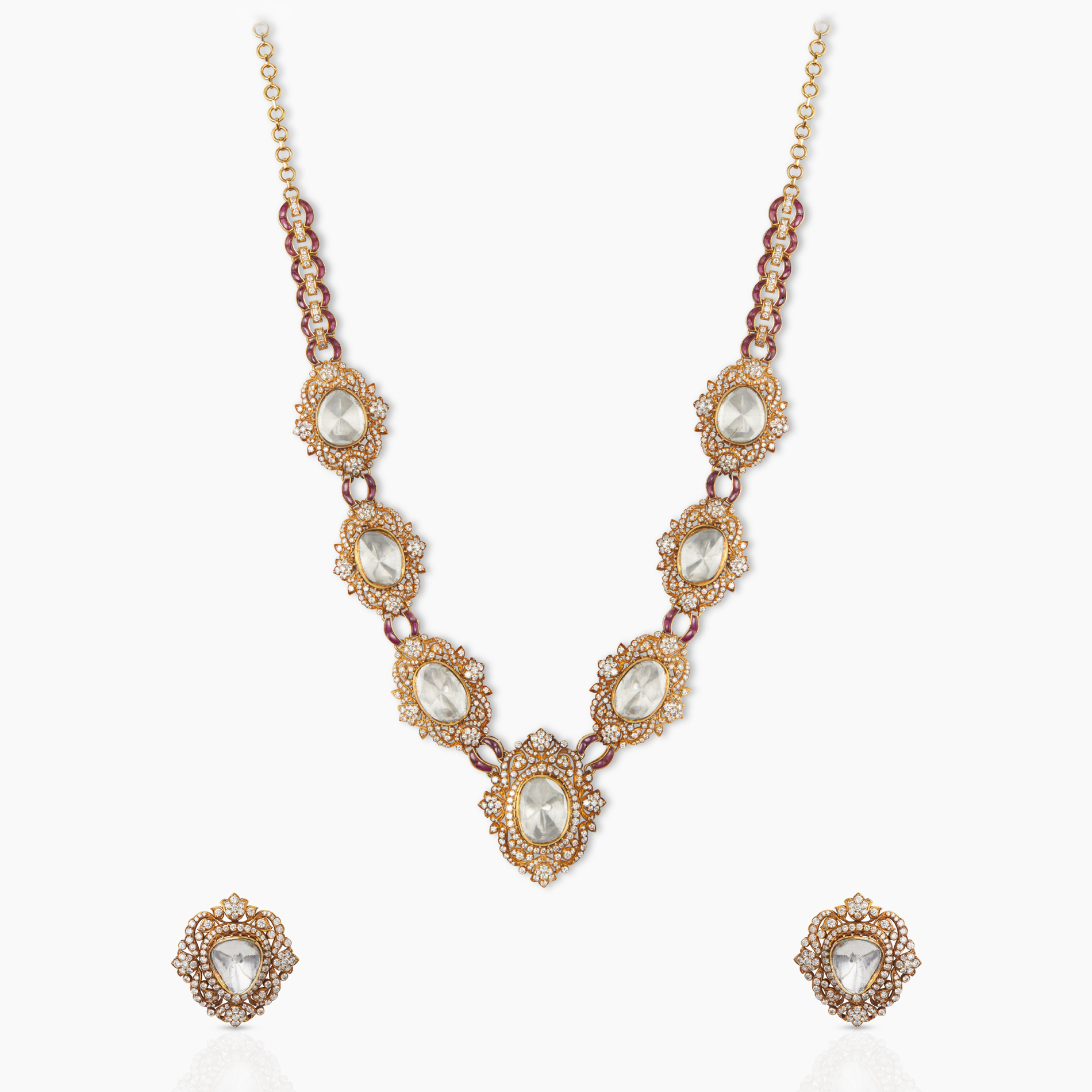 Victorian Polki Necklace