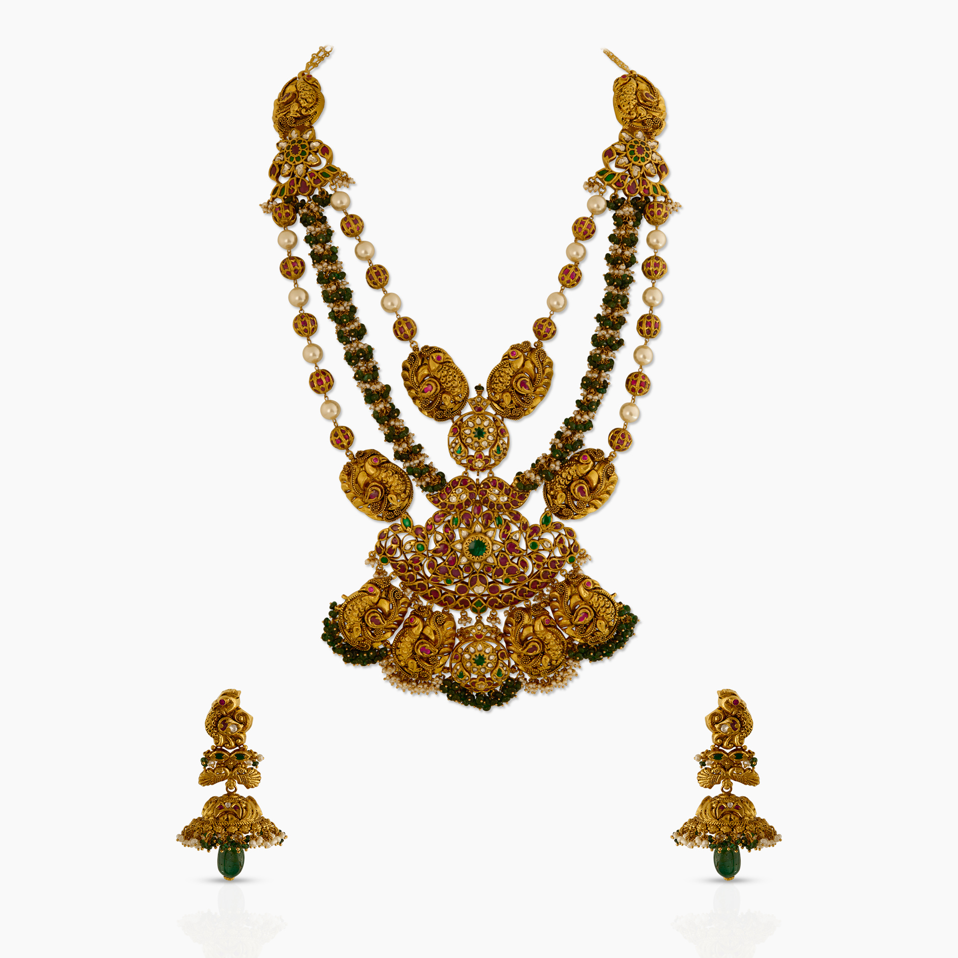 Golden Peacock Rani Haar