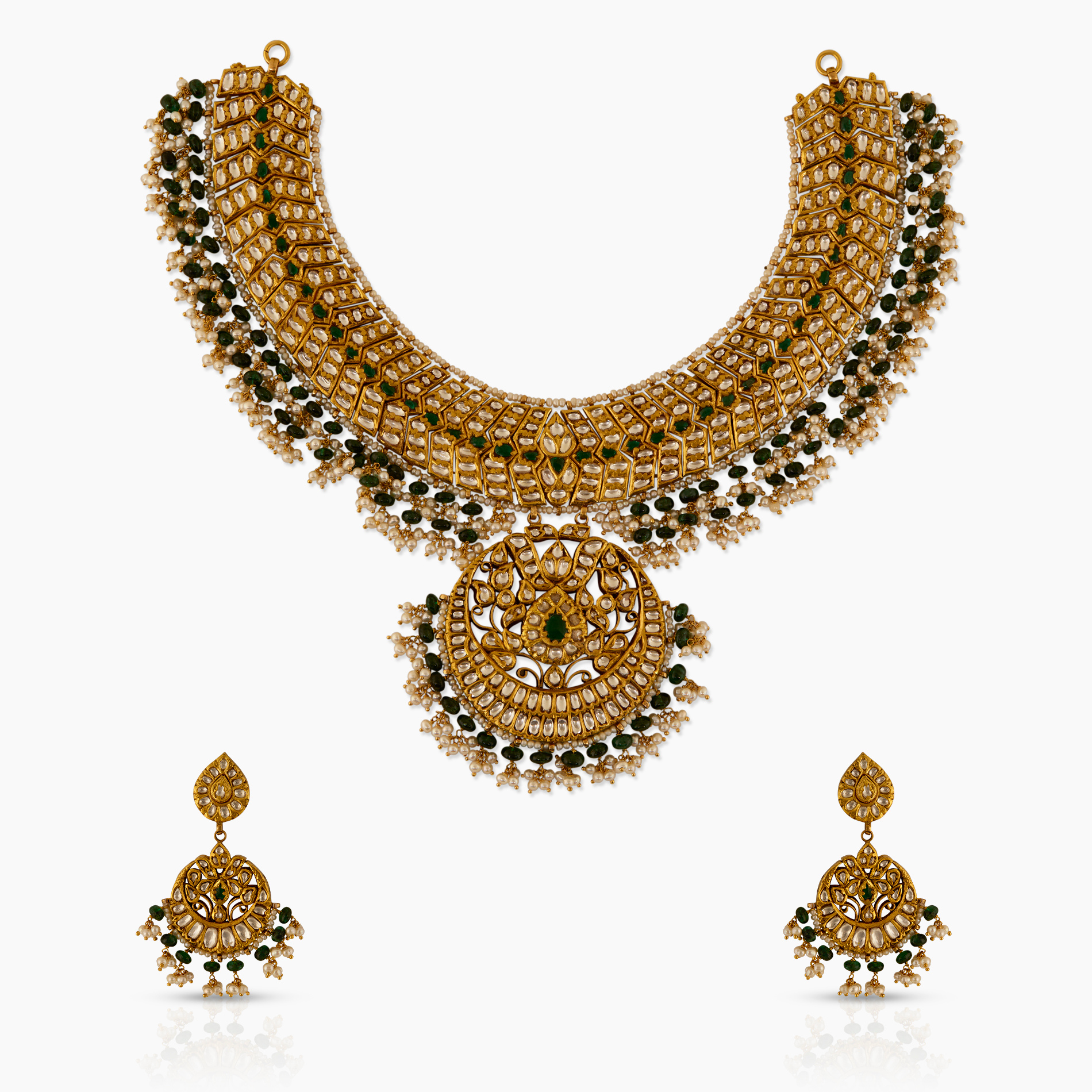 Reversible Kundan Set