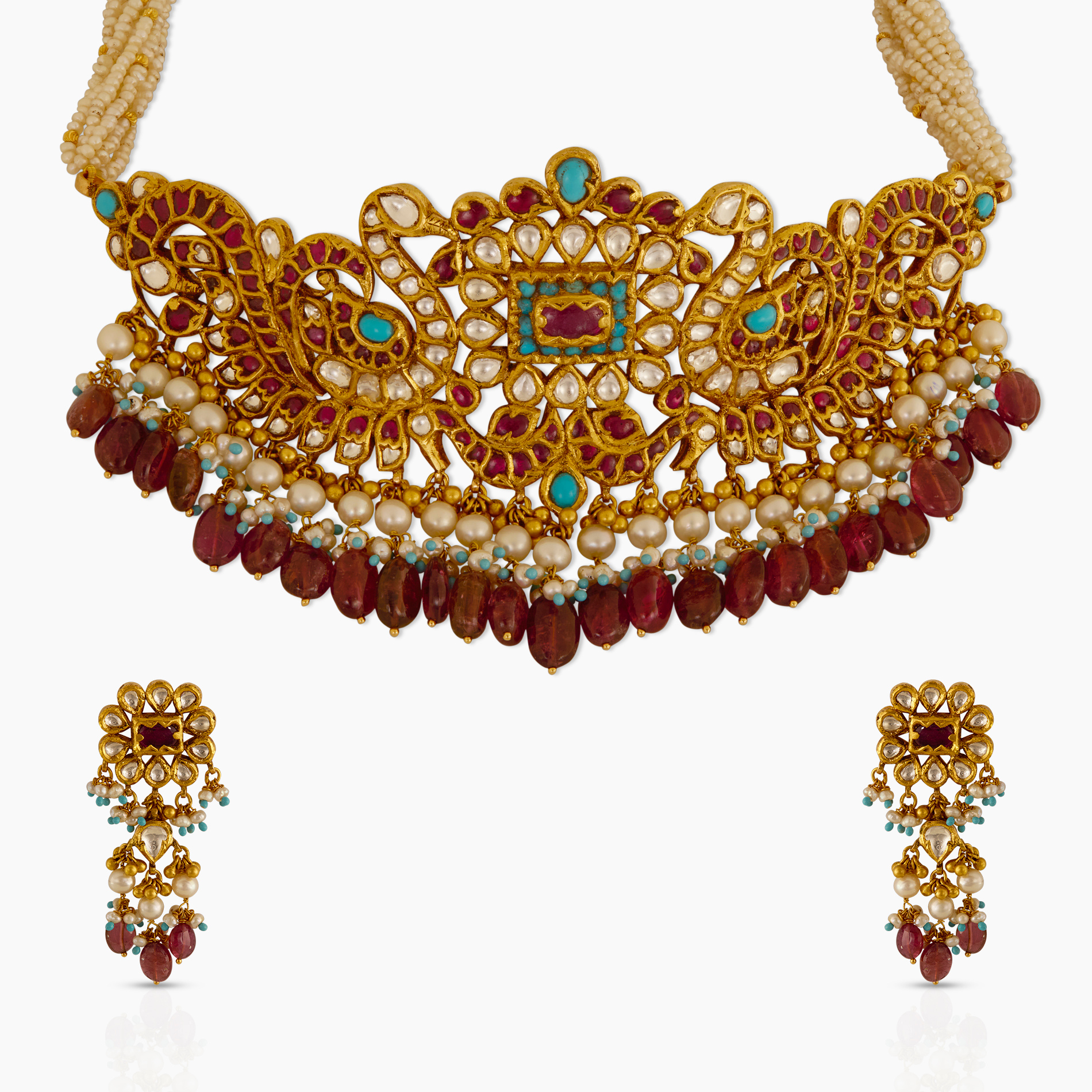 Hanging Tourmaline Choker