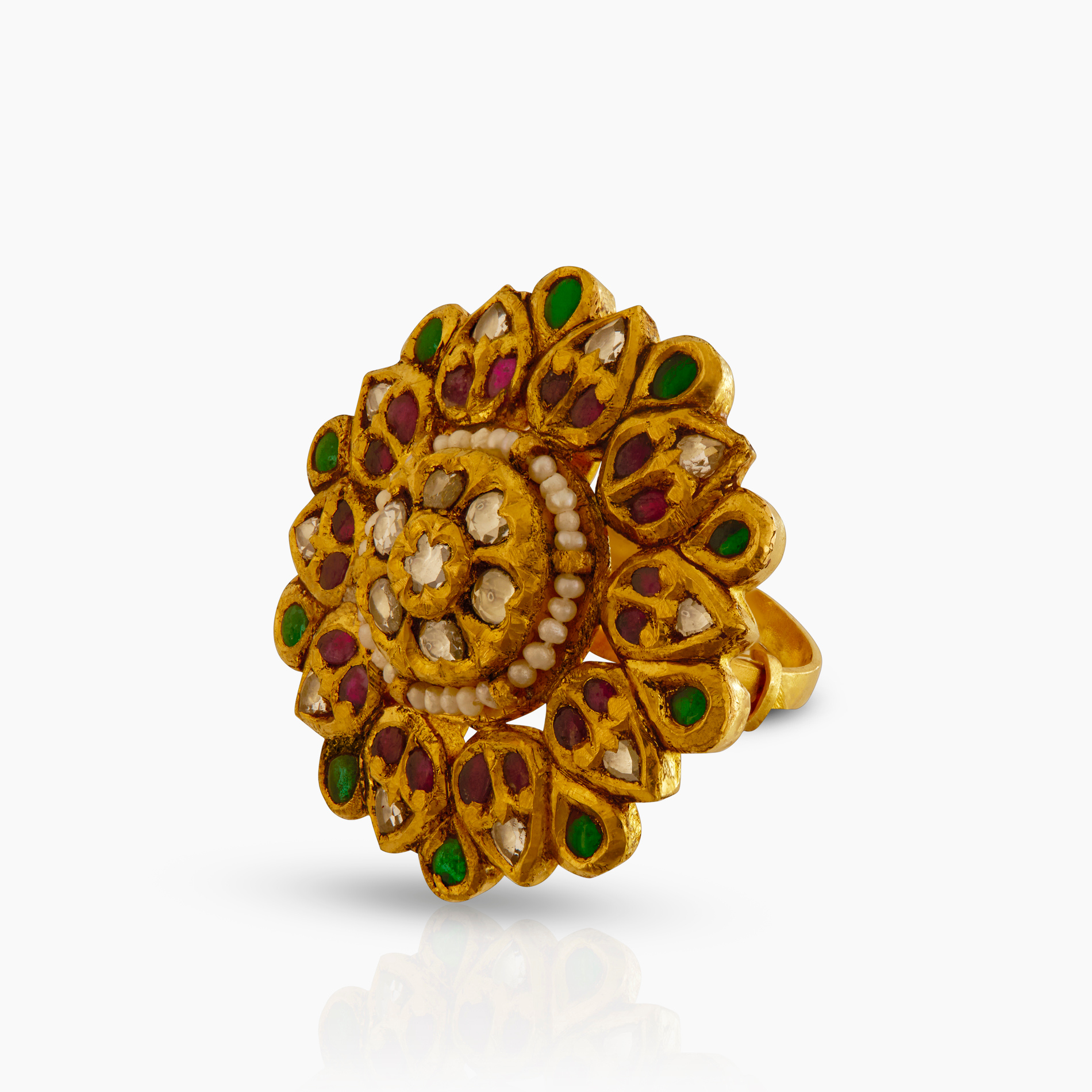 Statement Floral Ring
