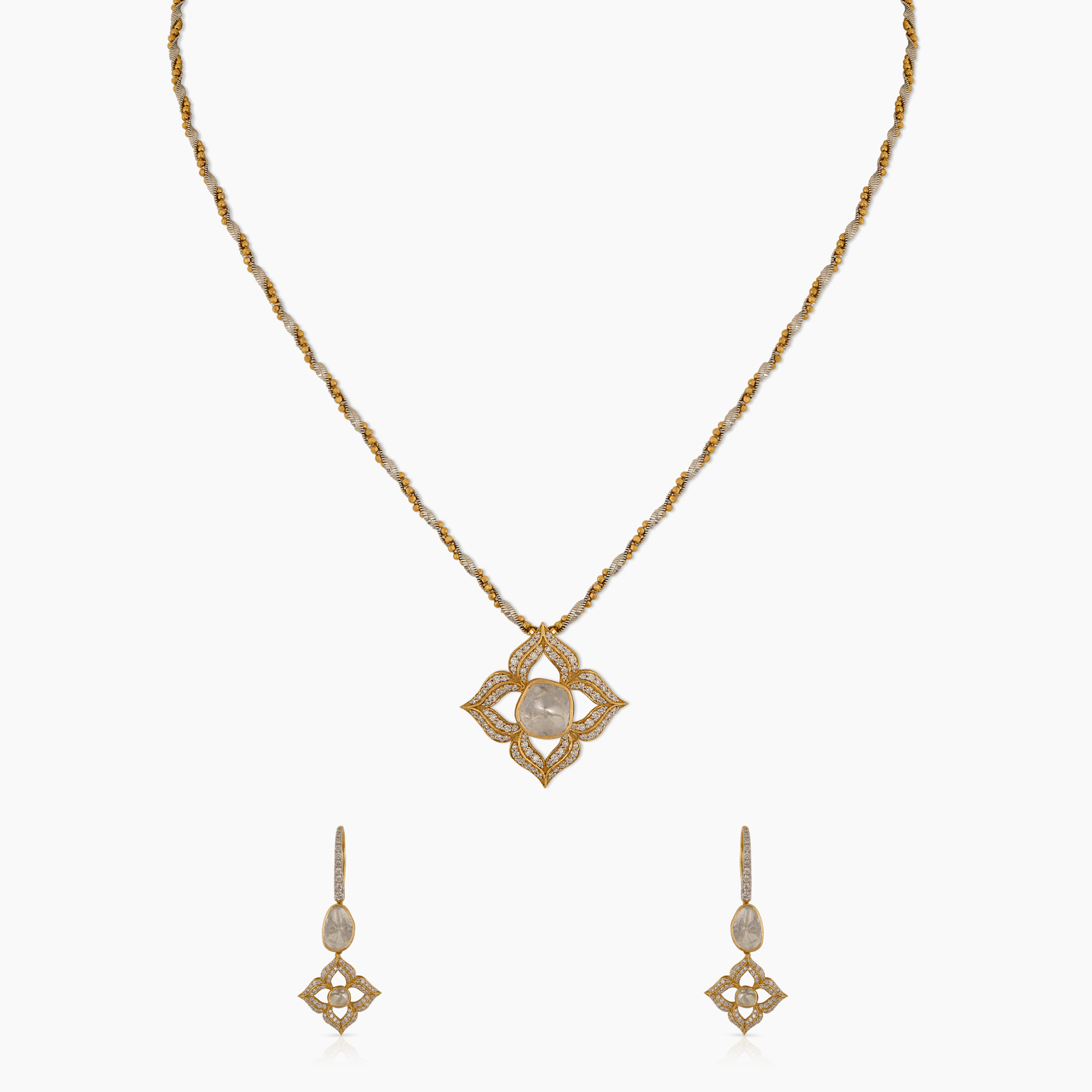 Floral Uncut Neckset