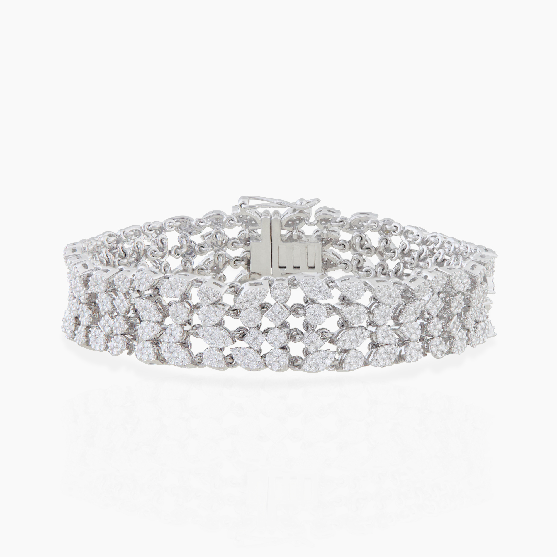 Iced White Bracelet
