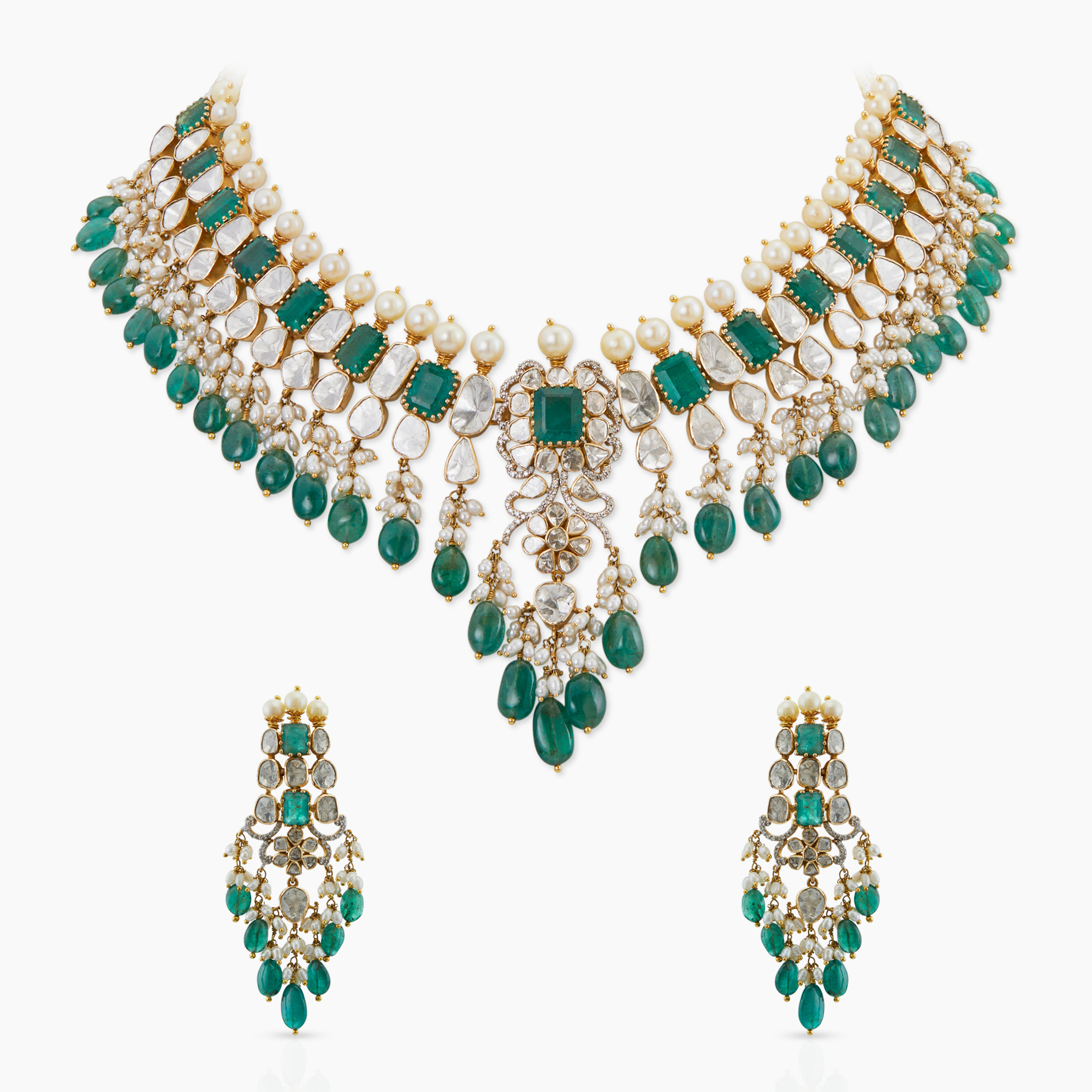Divine Emerald Neckset